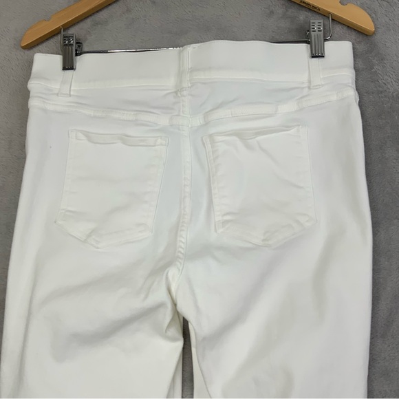 Spanx White Denim Wide Leg Jeans. Women’s Size Medium. - Picture 4 of 6